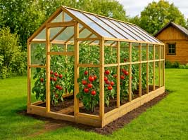 ДЕРЕВЯННЫЕ ТЕПЛИЦЫ